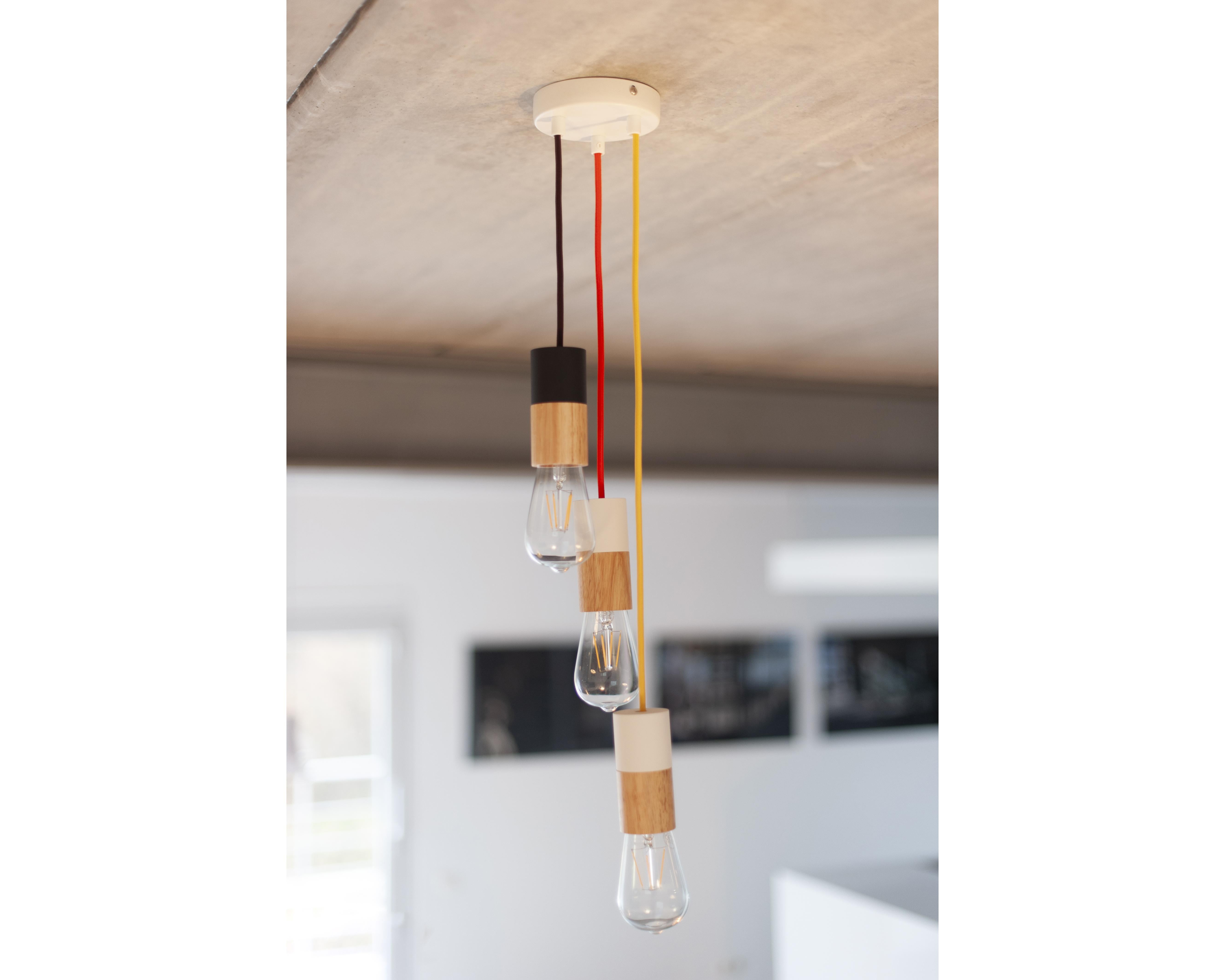 Seidentextilkabel – 3 m – Orange