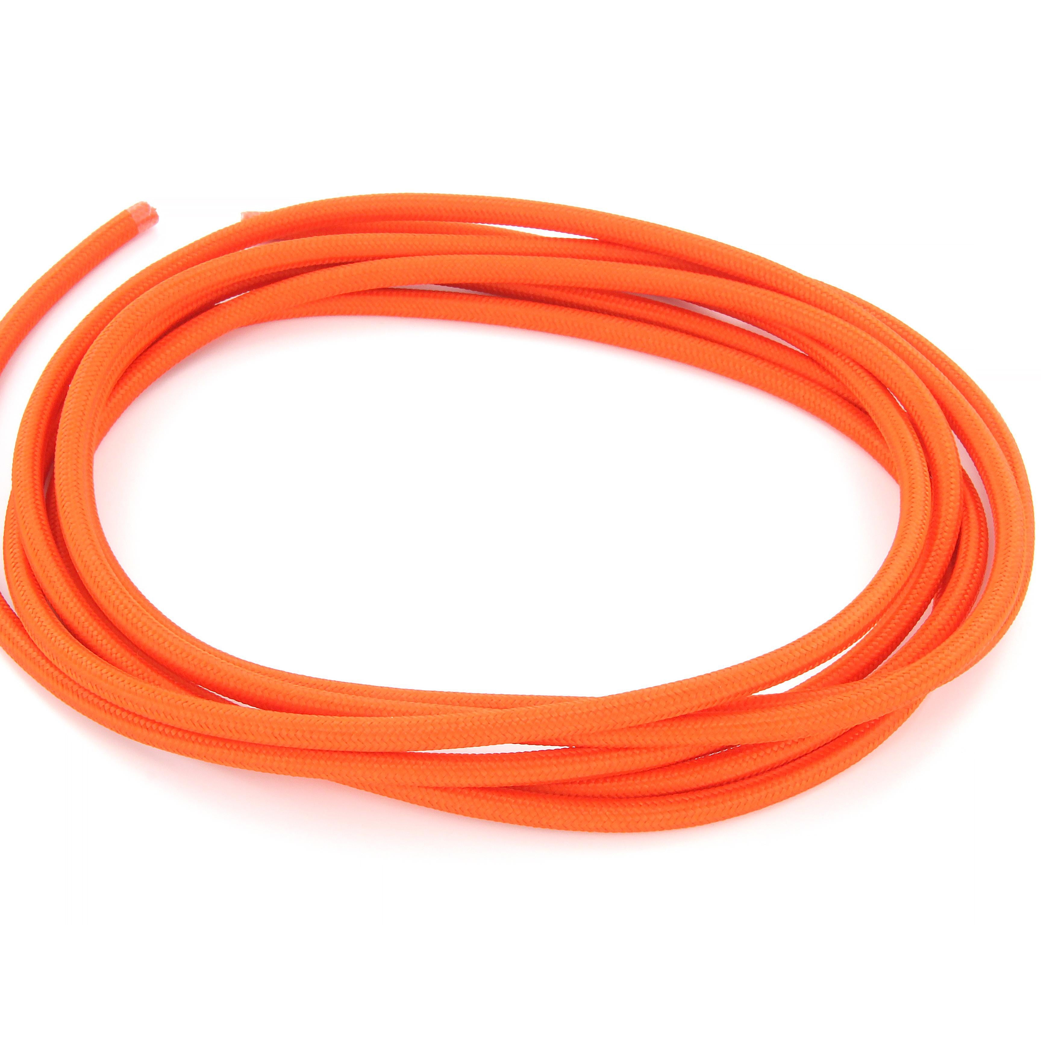 Seidentextilkabel – 3 m – Orange