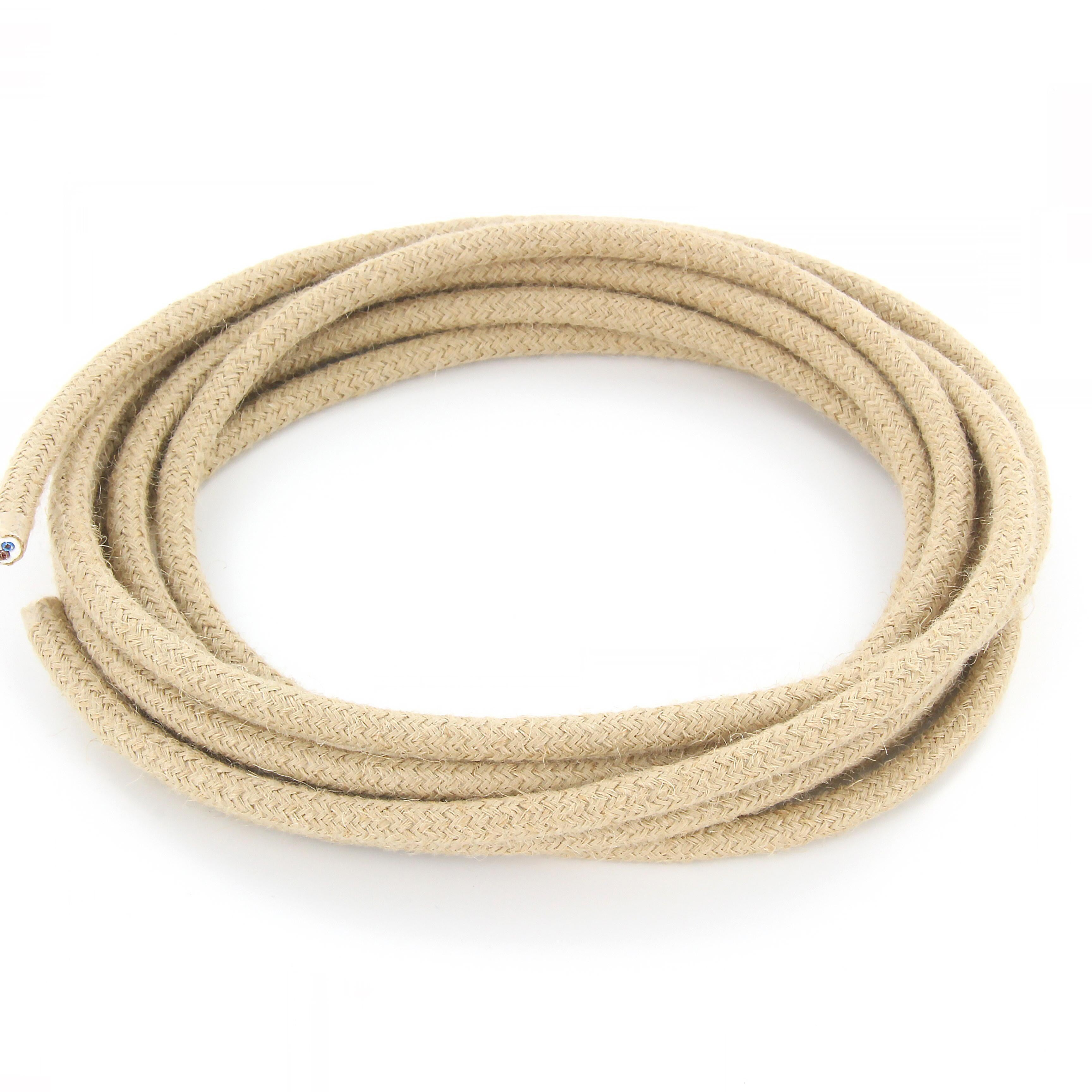 Stoffen snoer – 3 m – jute