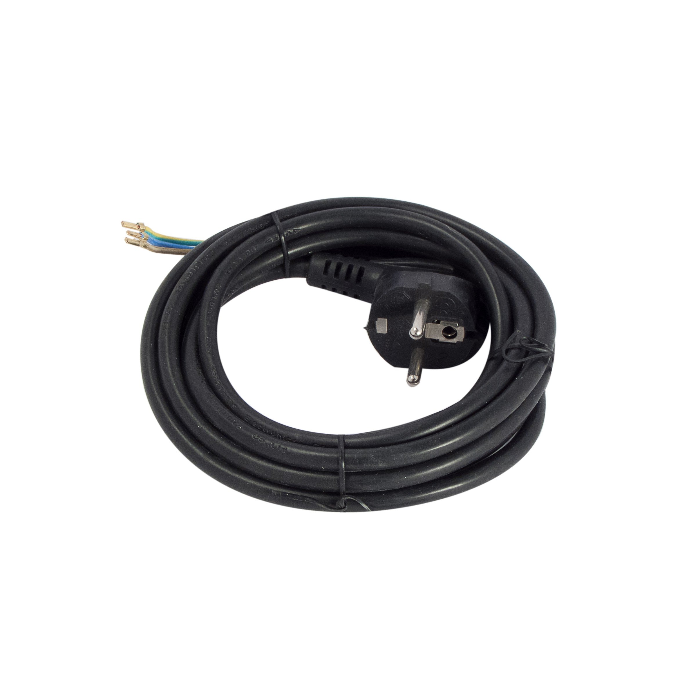 Cabo eléctrico 1,5m - Preto