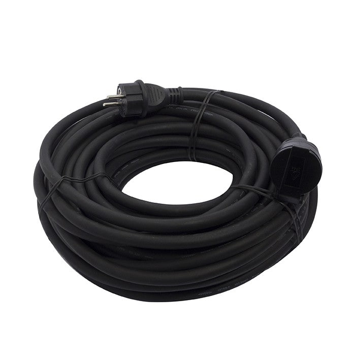 Verlängerungskabel – Schwarz – 20 m  (SCH)