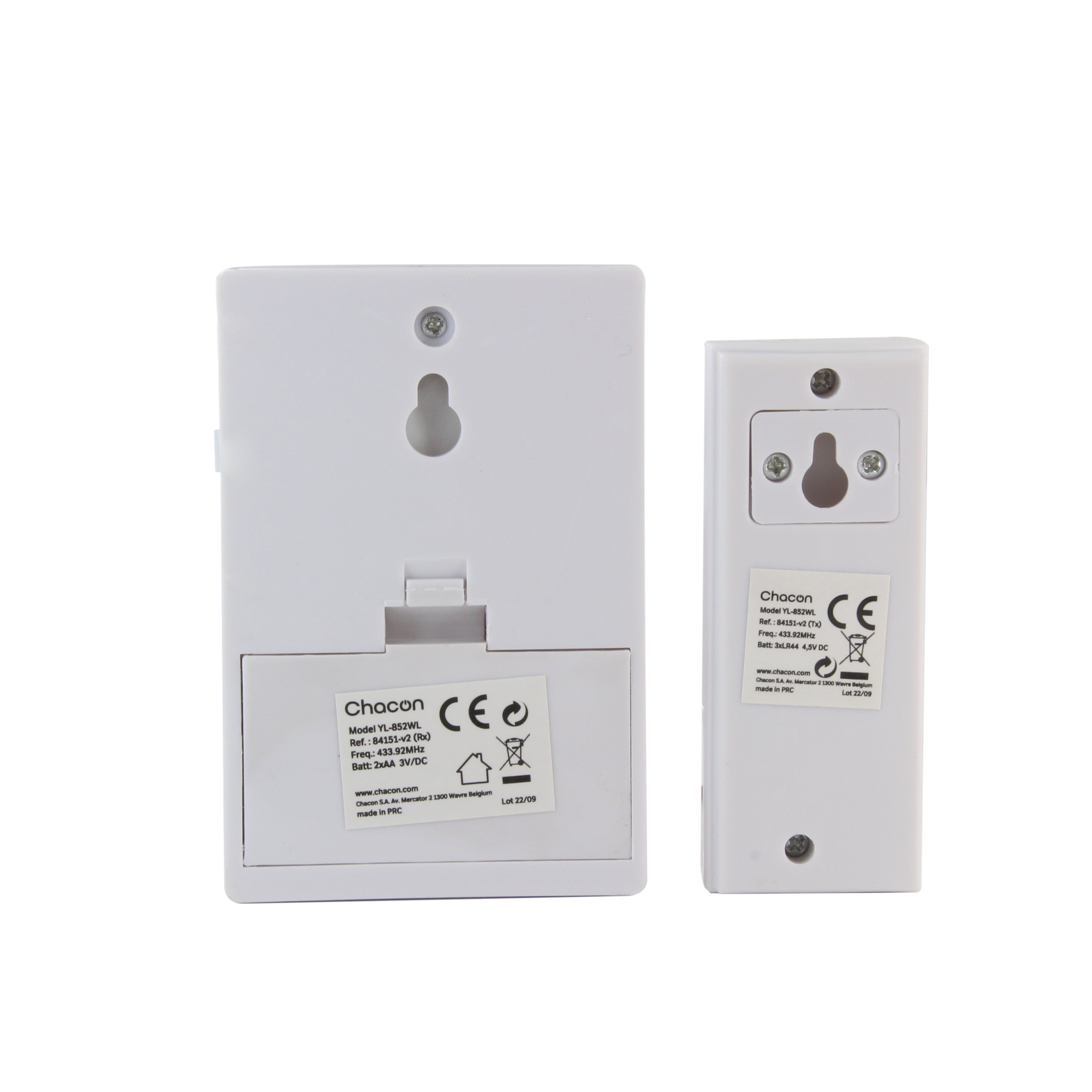 Sinal sonoro sem fios alimentado por bateria
