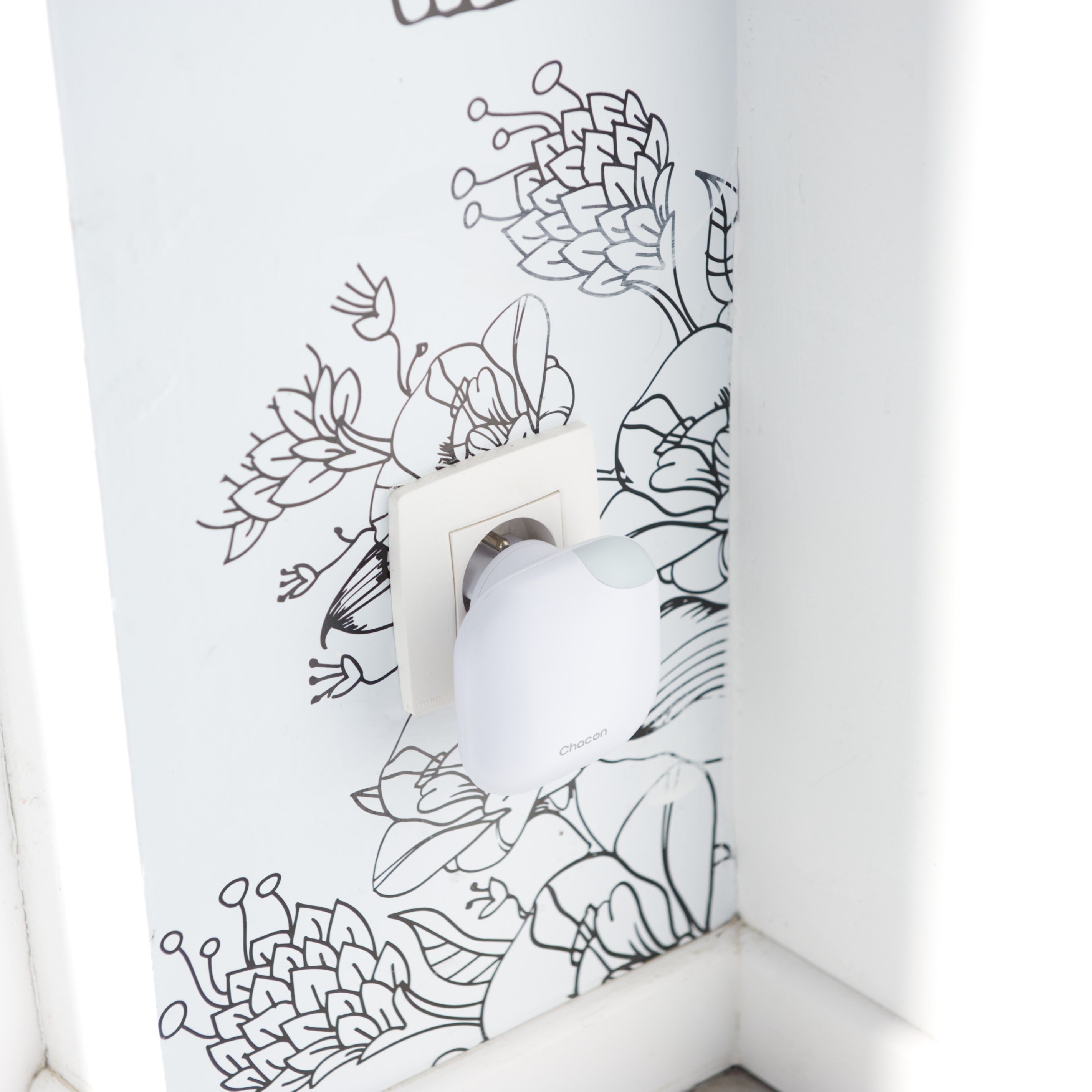 Mini plug-in wireless doorbell - 300m