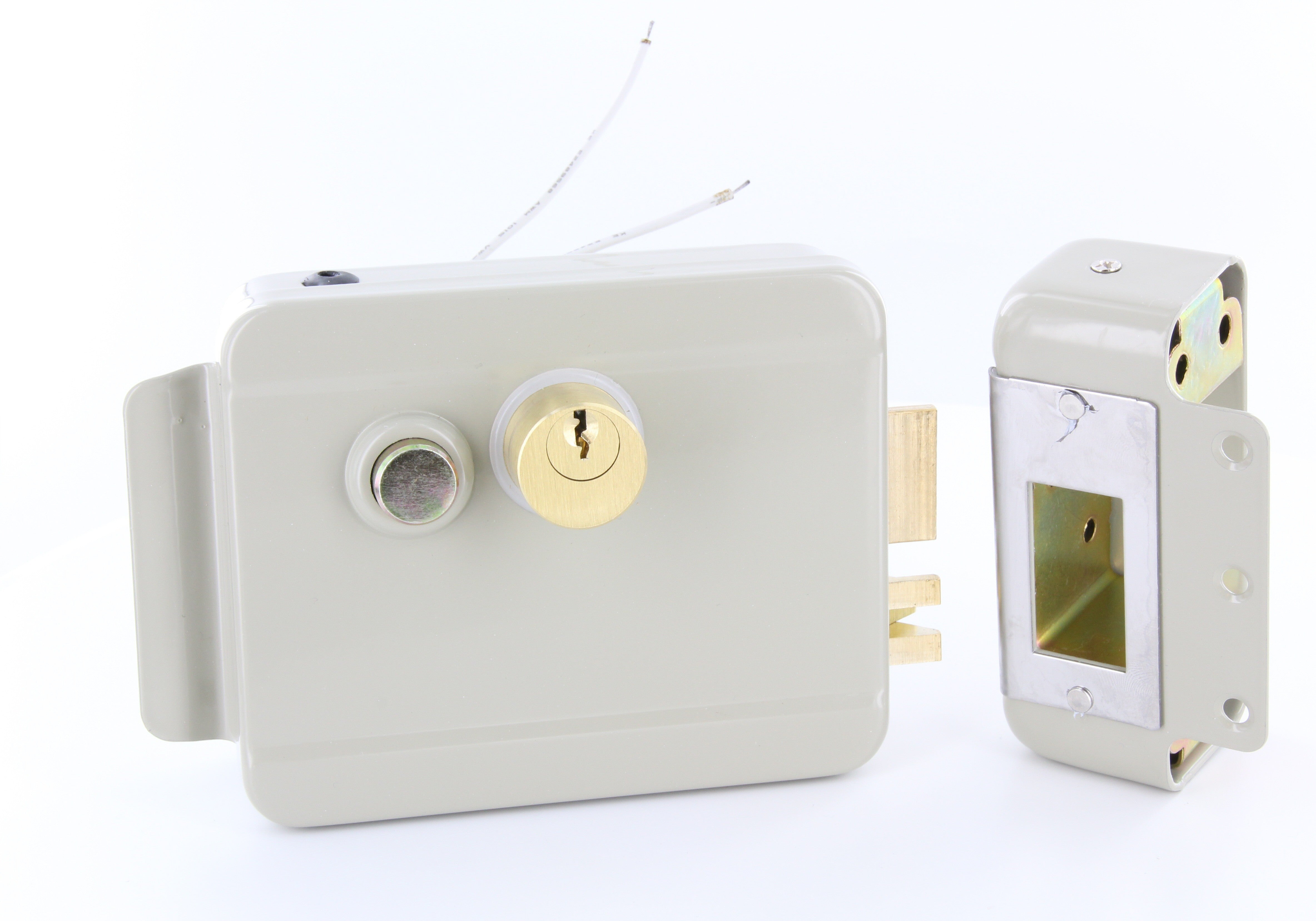 Reversible electric lock