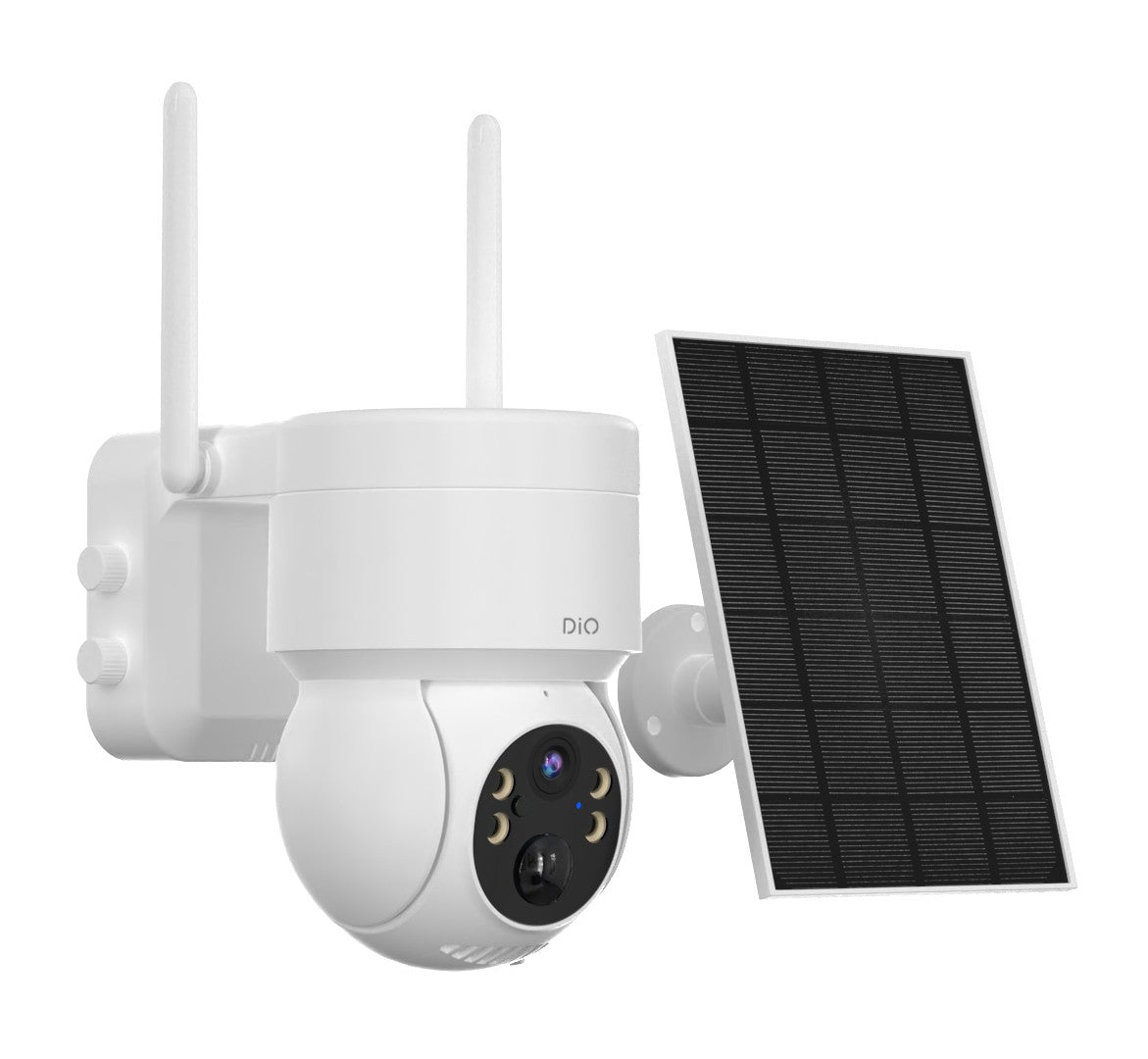 copy of Drahtlose WiFi-Dome-Kamera für den Außenbereich mit Solarpanel