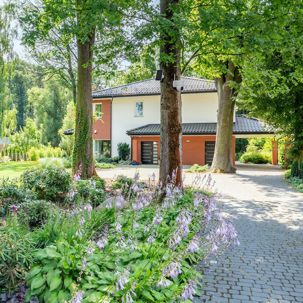 copy of Drahtlose WiFi-Dome-Kamera für den Außenbereich mit Solarpanel