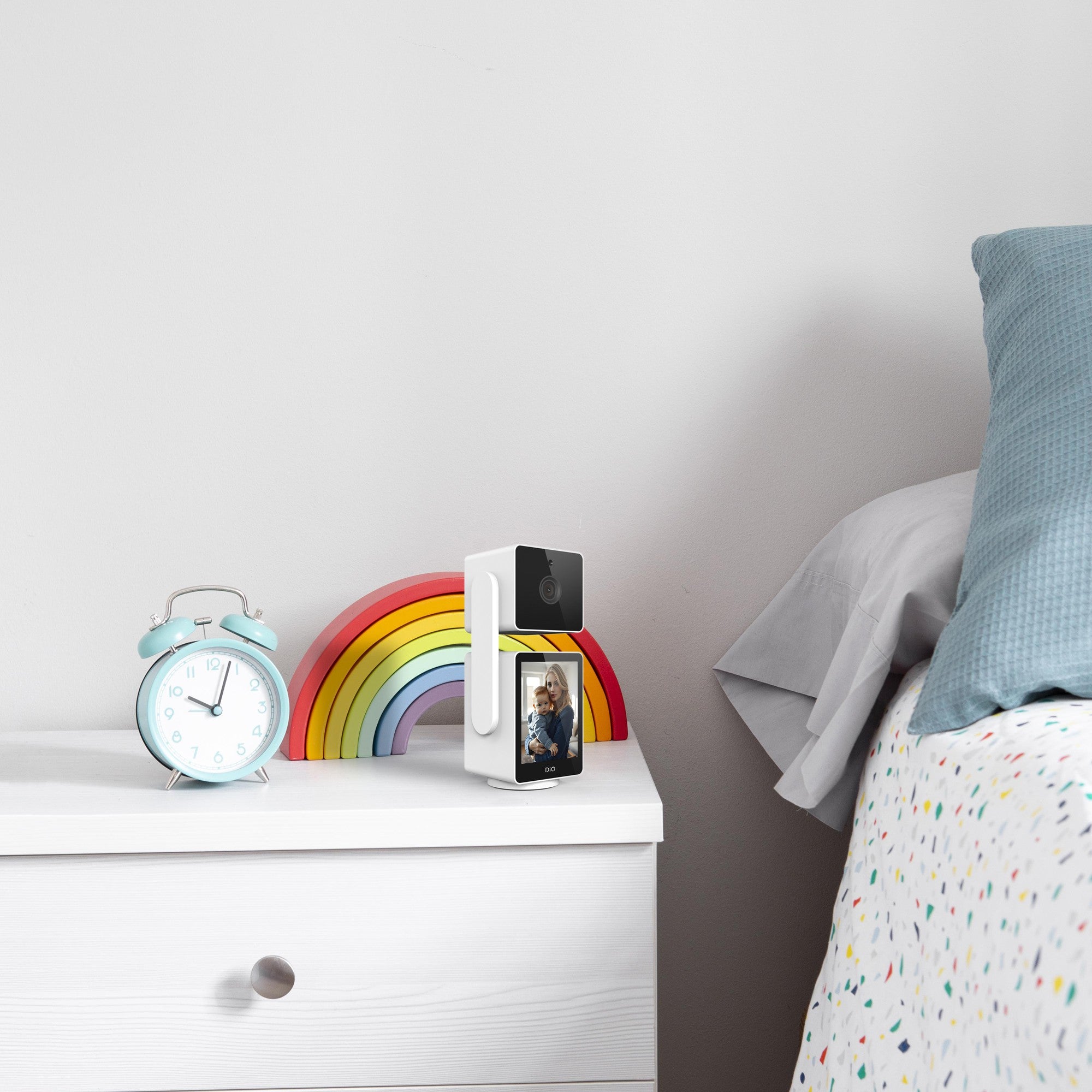 Caméra Wi-Fi rotative intérieure avec mode privé 1920x1080p