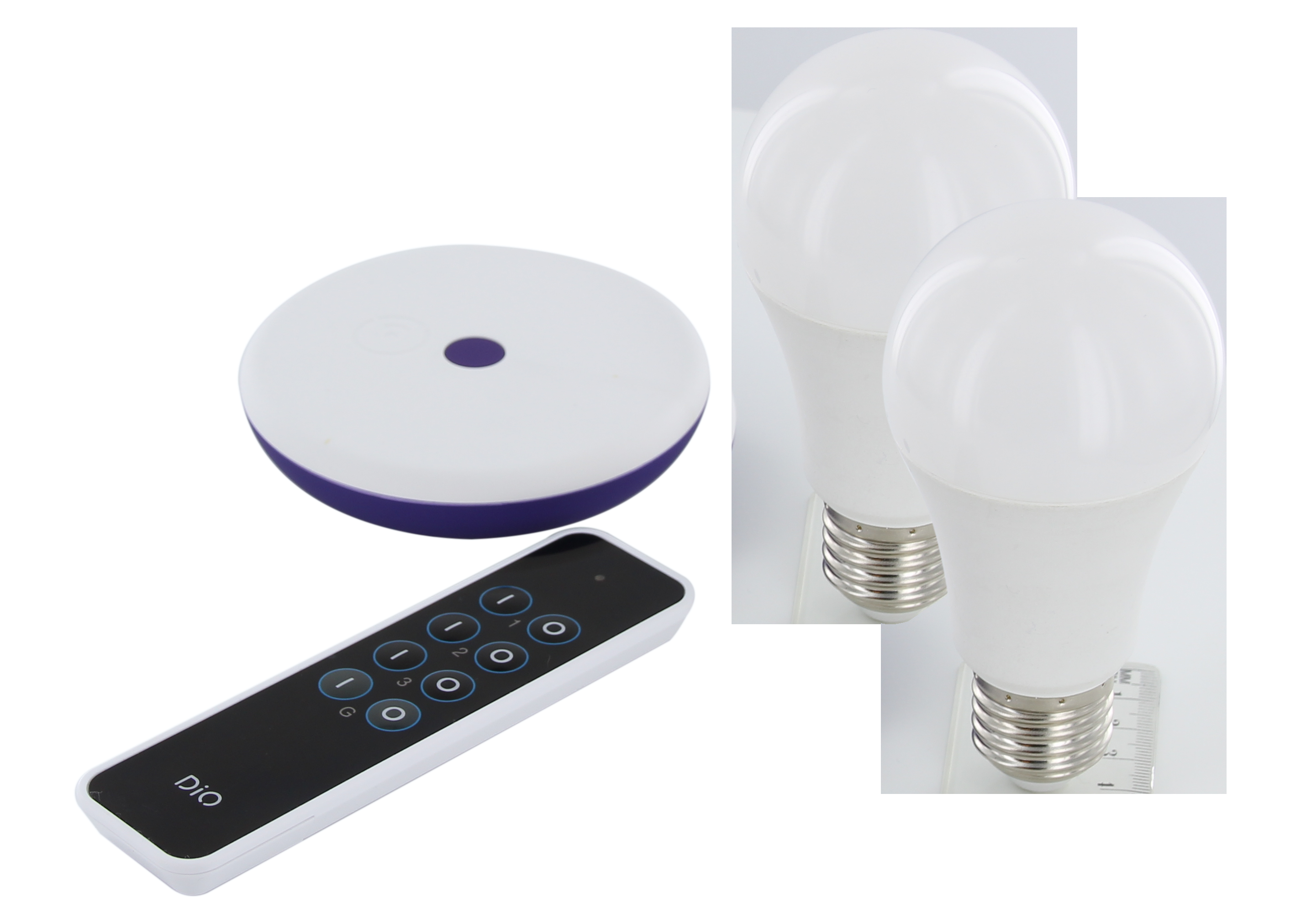 DiO Home+ connected bulb pack