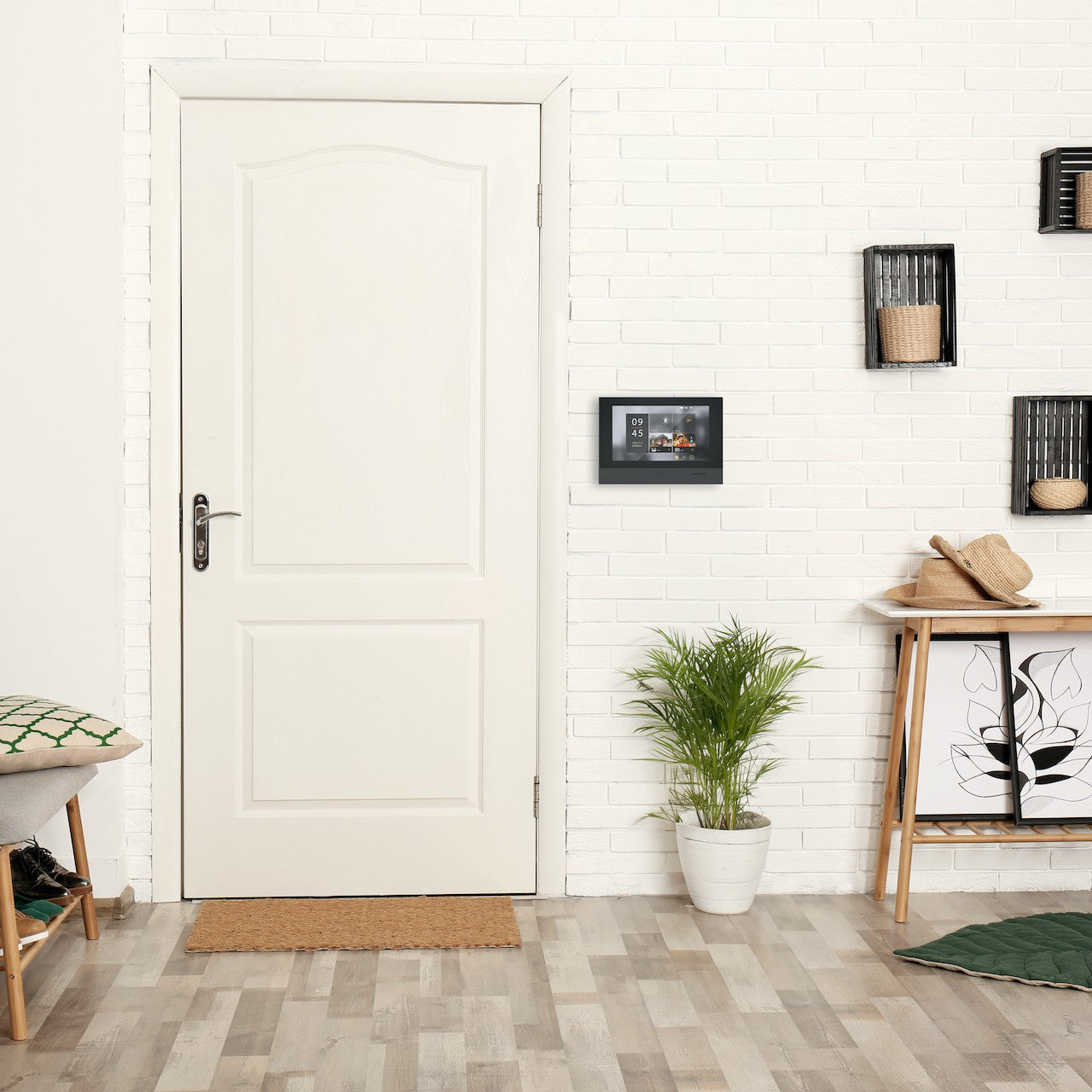 Bedrade DiO videofoon met WiFi, 7" touchscreen en RFID-opening