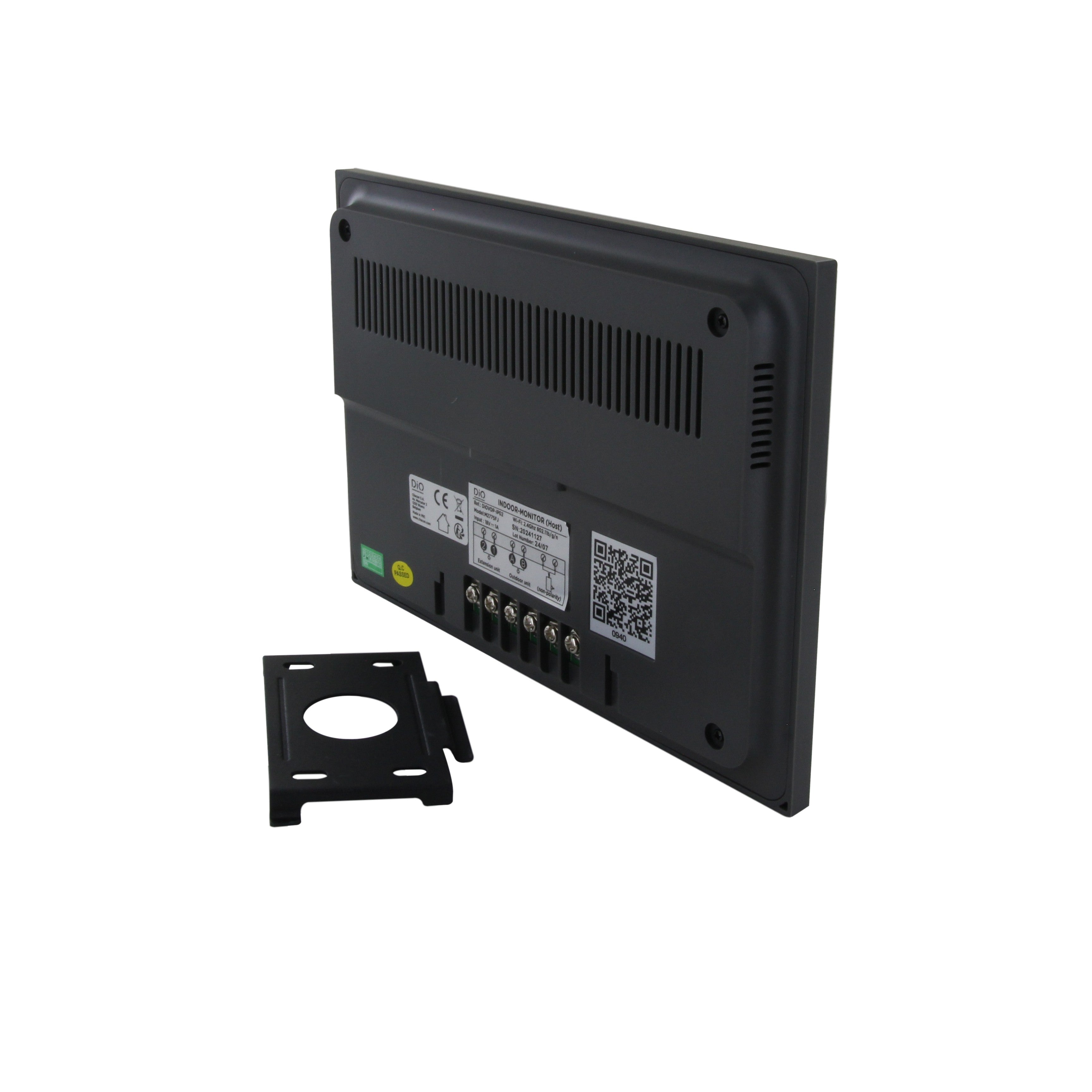 Bedrade DiO videofoon met WiFi, 7" touchscreen en RFID-opening