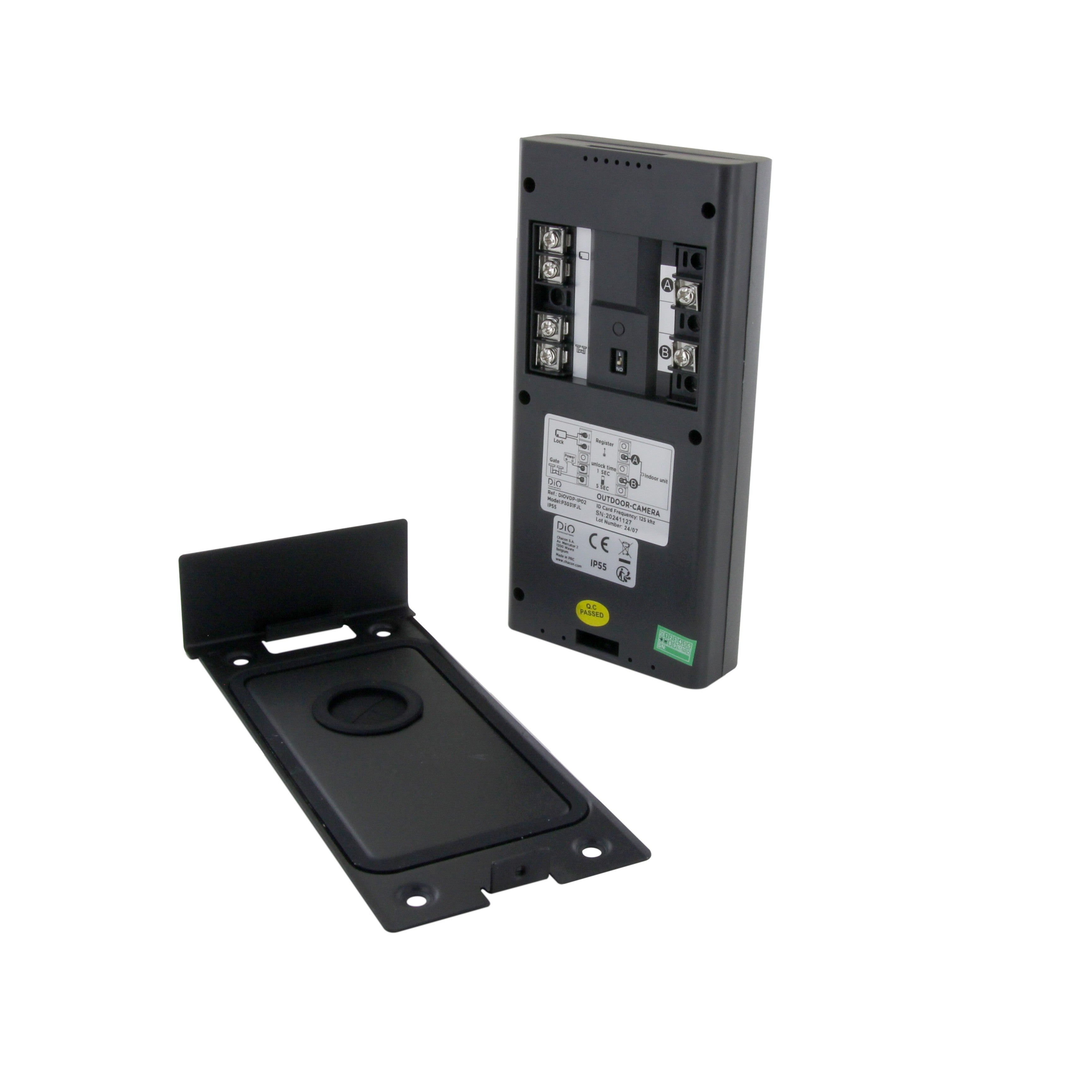 Bedrade DiO videofoon met WiFi, 7" touchscreen en RFID-opening