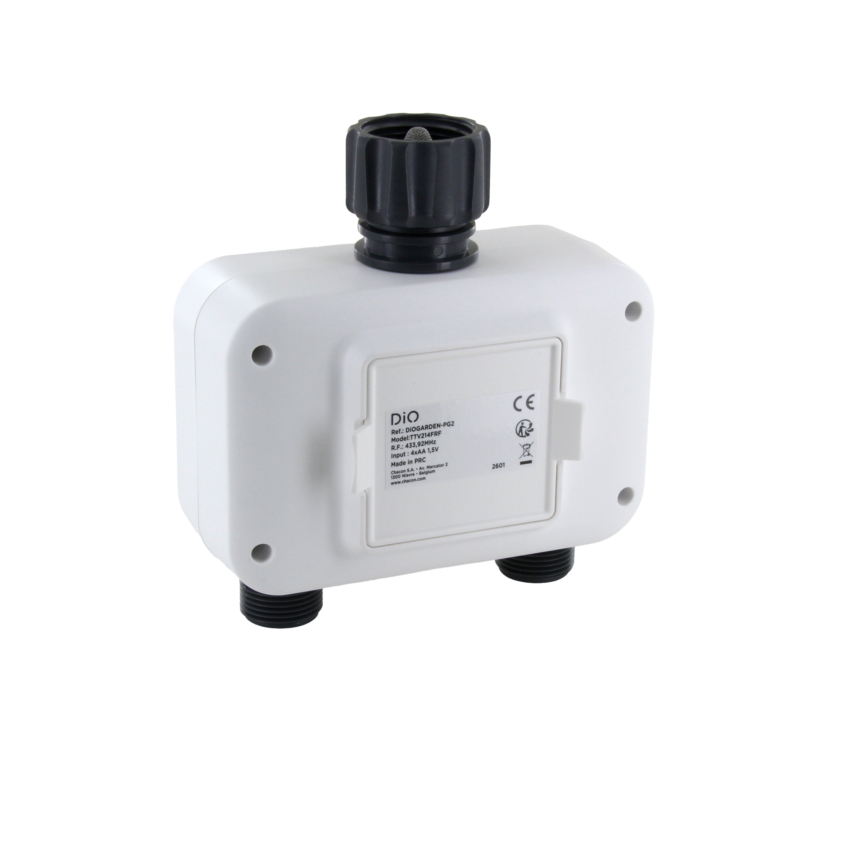 Programmateur d'arrosage connecté IA Wi-Fi - 2 voies