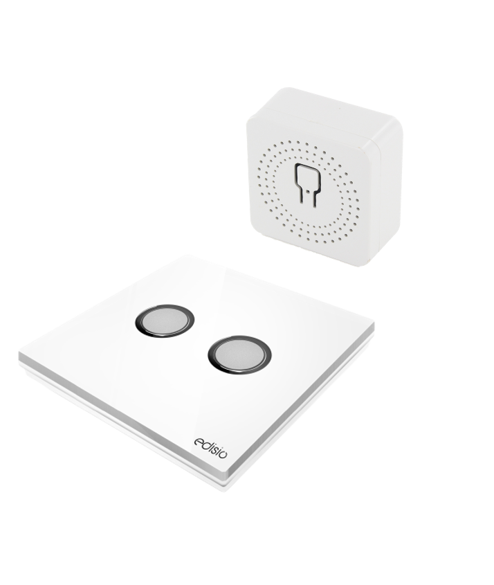 Kit edisio éclairage avec interrupteur 2 boutons