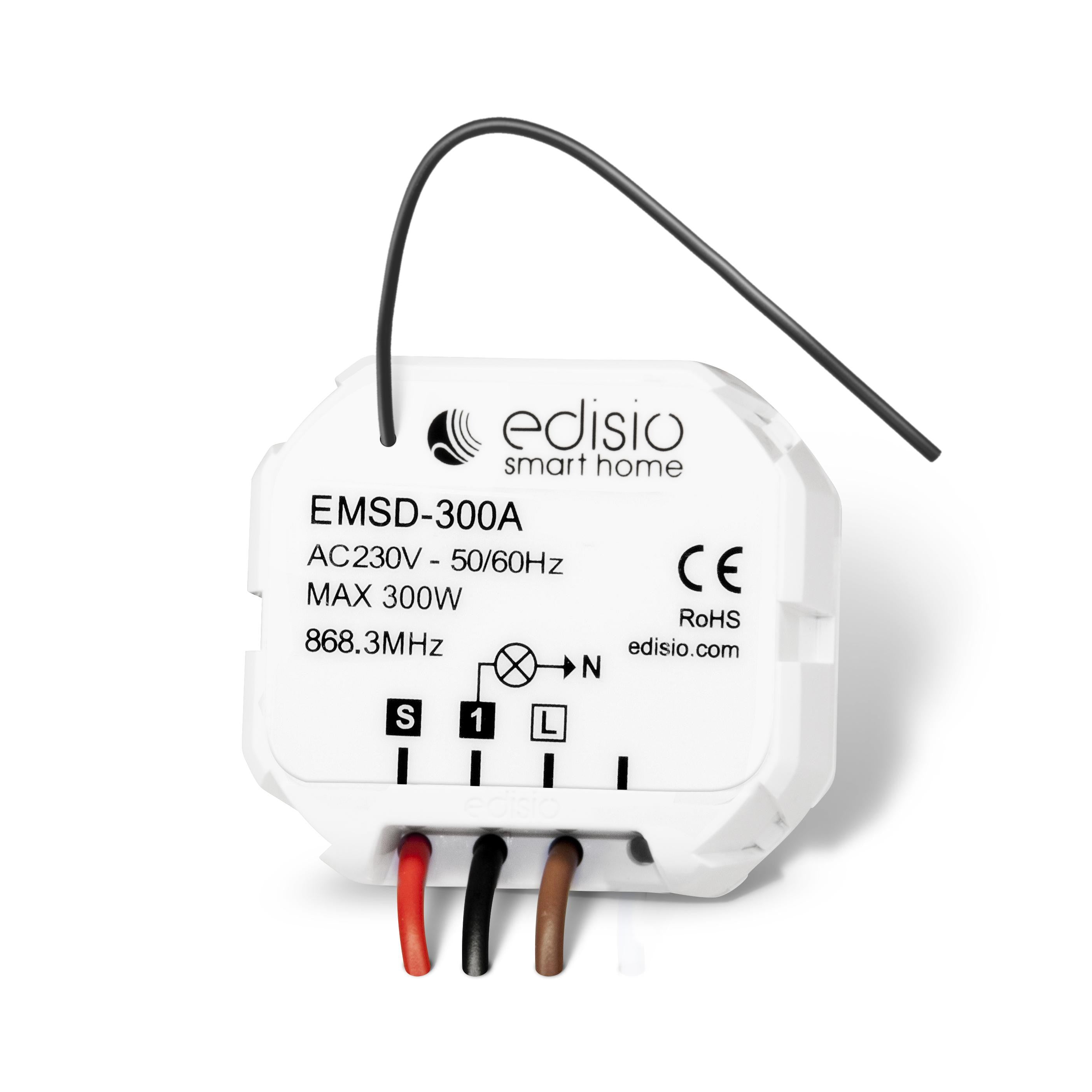 Micro receptor dimmer - sin Neutro