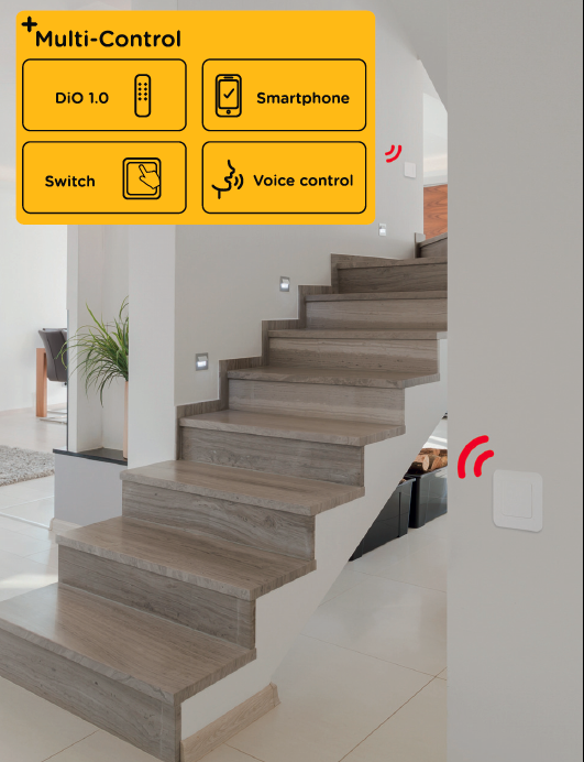 Wireless and connected two-way switch kit