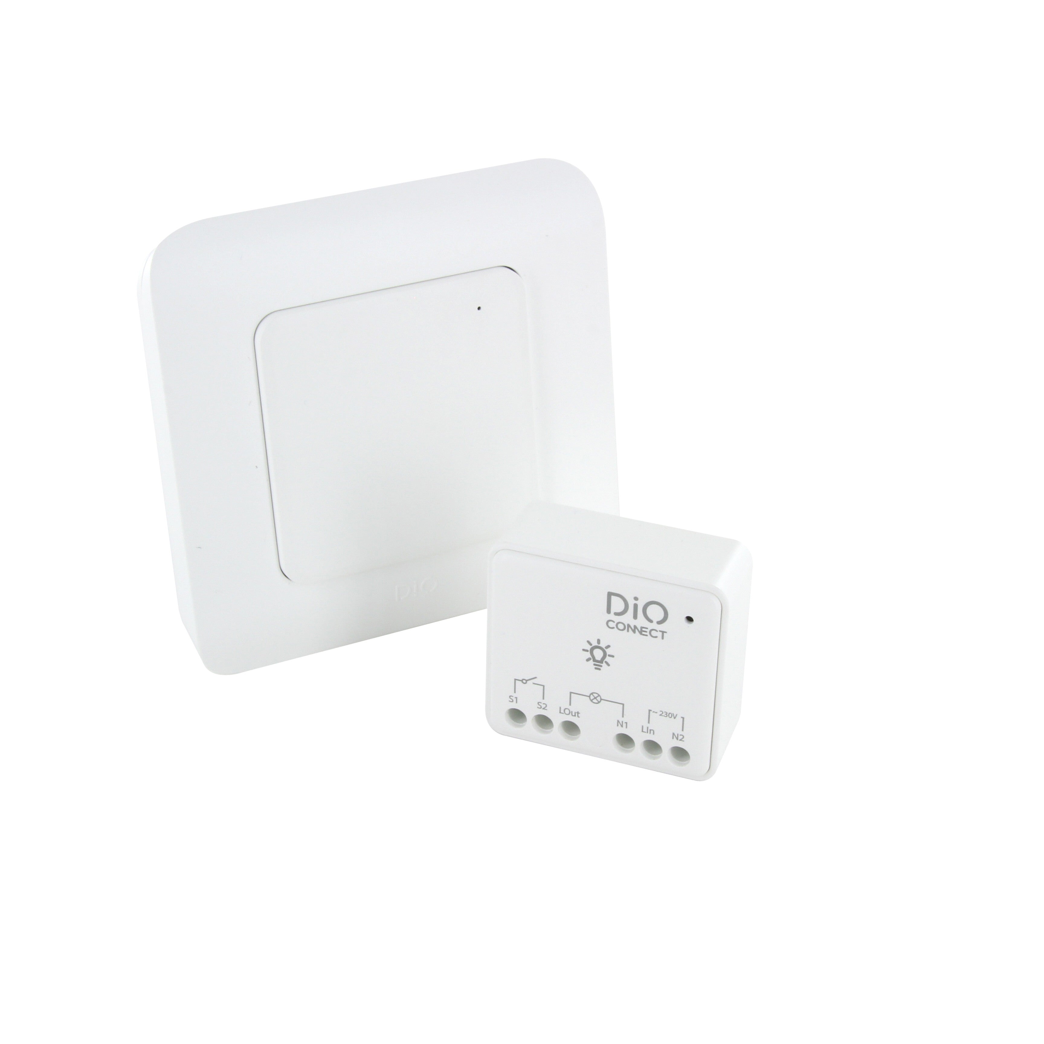 On/off lighting module set + 1 DIO Connect switch