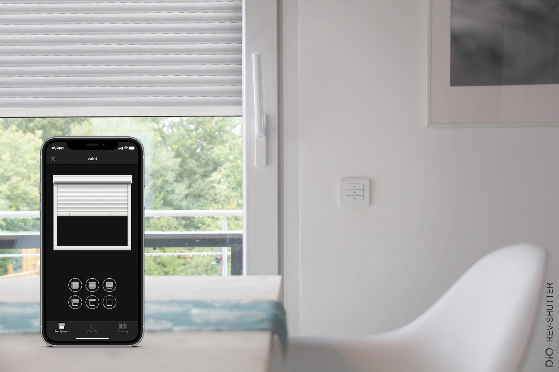 Kit de 2 Modulo per tapparelle programmabili DiO Connect