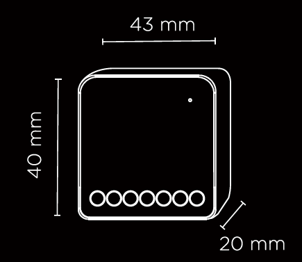 Kit de 2 Modulo per tapparelle programmabili DiO Connect