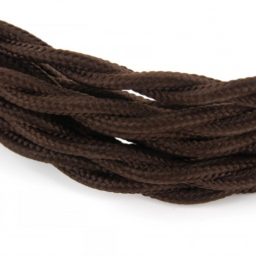Cable textile soie torsadé mar HO3VV-F 2x0,75mm2 3m  