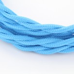Cable textile soie torsadé tur HO3VV-F 2x0,75mm2 3m  