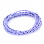 Cable textile soie torsadé lil HO3VV-F 2x0,75mm2 3m  