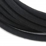 Cable textile coton noir HO3VV-F 2x0,75mm2 3m  