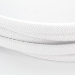 Cable textile coton blanc HO3VV-F 2x0,75mm2 3m  