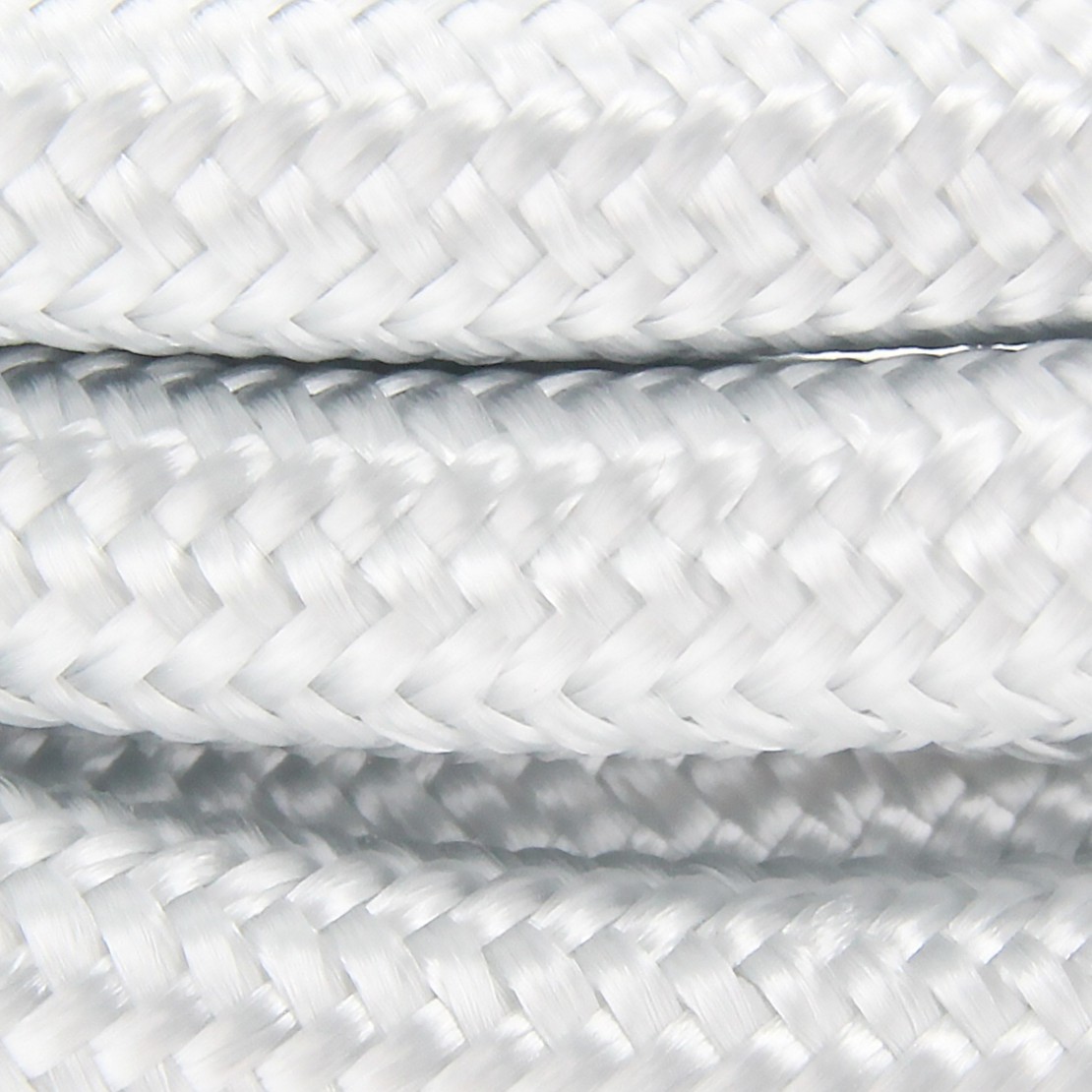 Cable textile soie Argent HO3VV-F 2x0,75mm2 3m