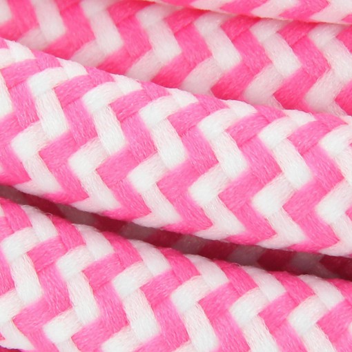     Cable textile soie zigzag fusc HO3VV-F 2x0,75mm2 3m  
