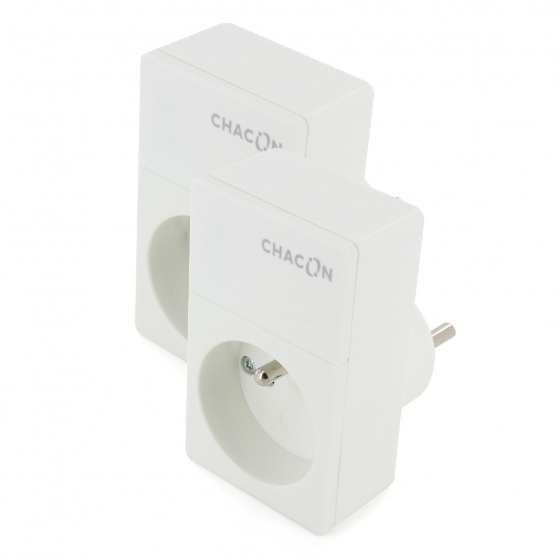 Kit Duo Prises Wi-Fi CHACON2 Prises Wifi Chacon