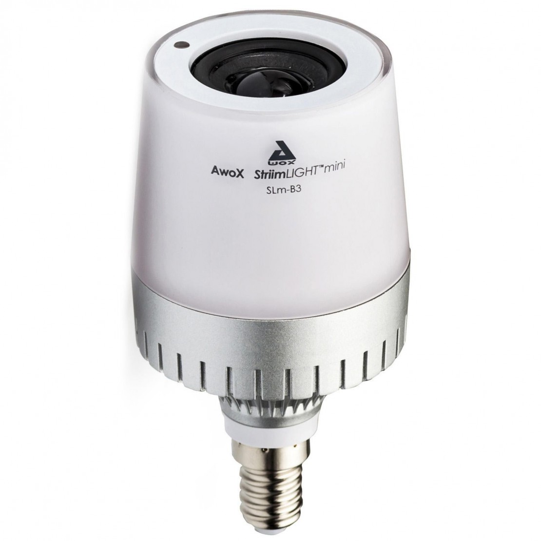 Ampoule blanche LED E14 avec enceinte musicale - Bluetooth
