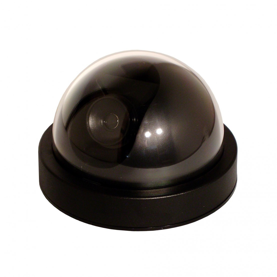 Dummy dome camera with LED