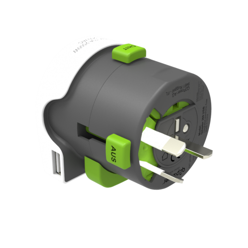 Adaptateur de voyage - q2power Qdapter USB  
