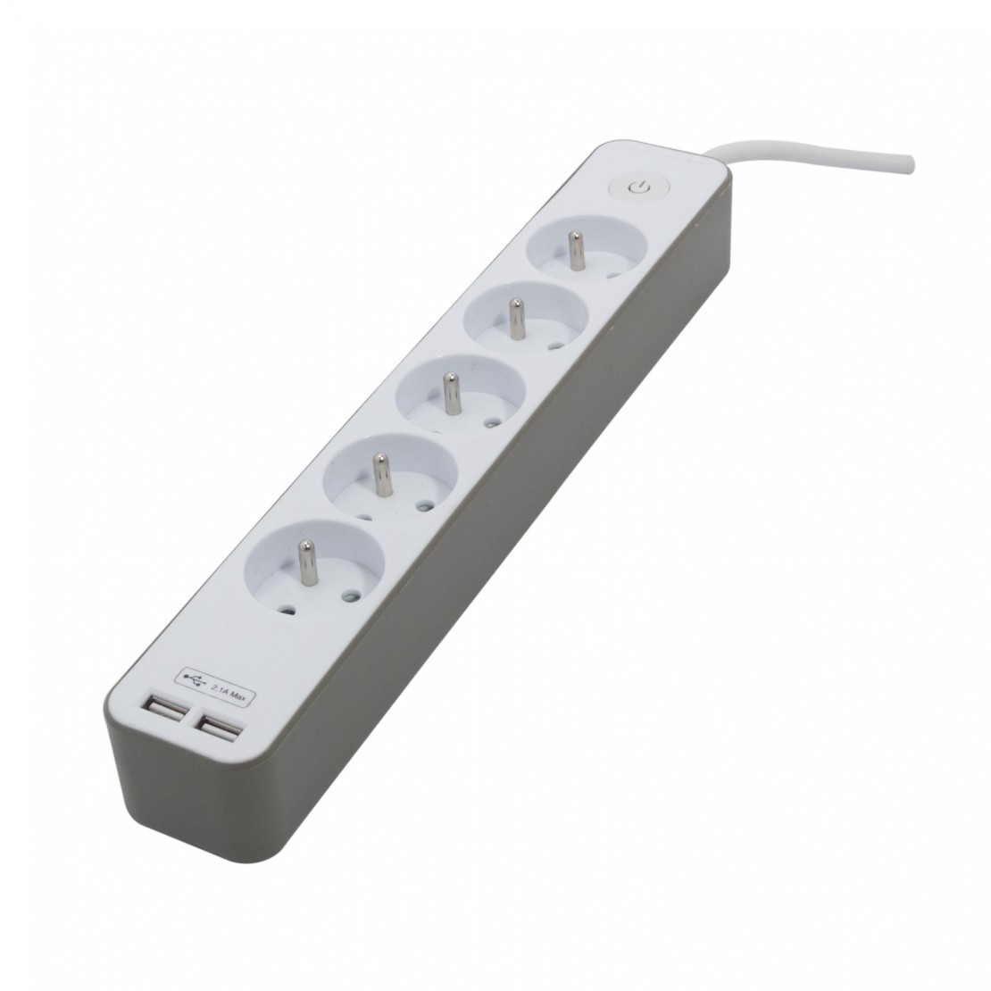 Ciabatta Multipresa USB Con Scatola Porta Cavi, Presa Multipla 5 Prese –  VendiamoNoi