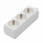 Multibase 3x16A - sin cable -Blanco(SCH)