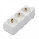 Multibase 3x16A - sin cable -Blanco(SCH)