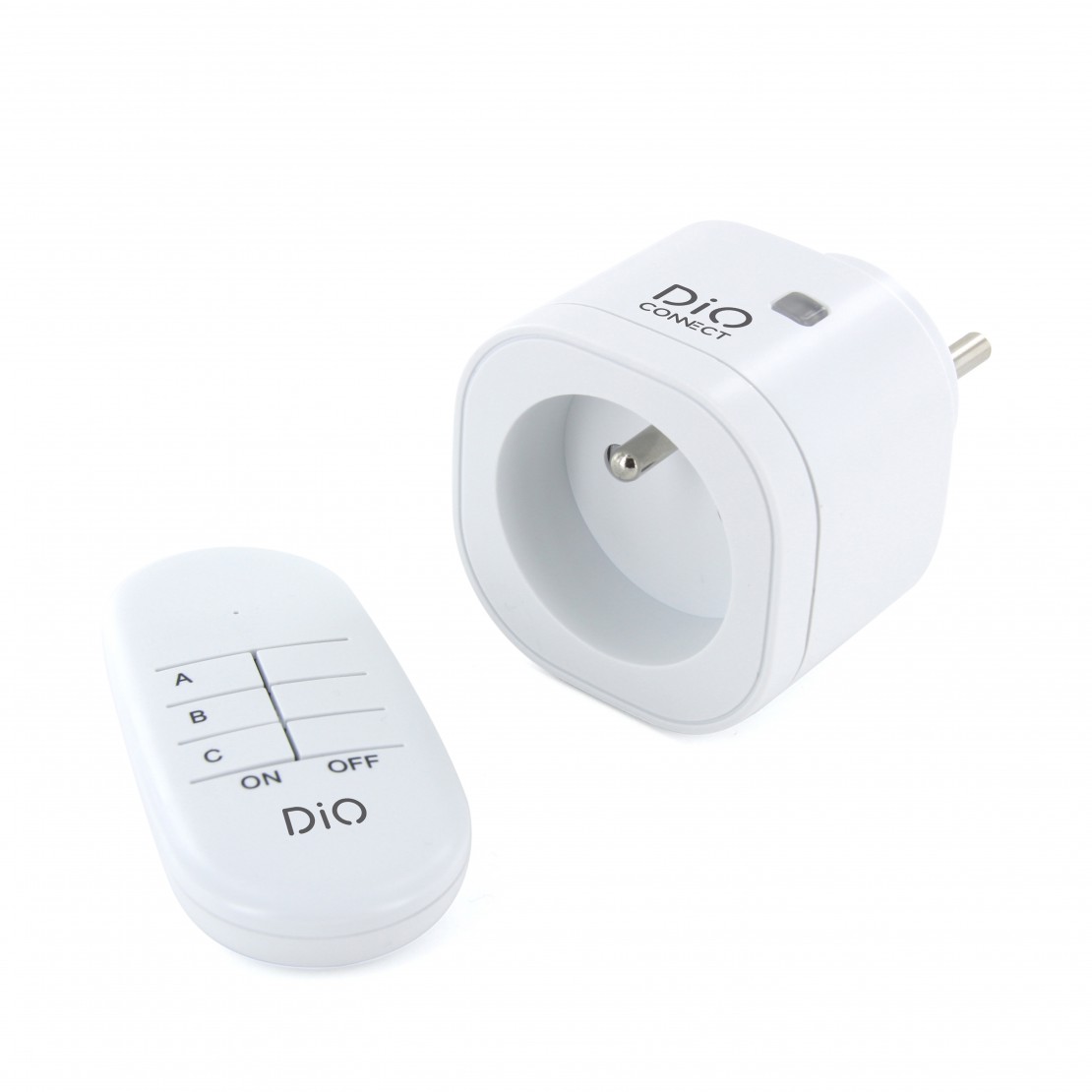 Prise connectée avec télécommande - DiO Connect
