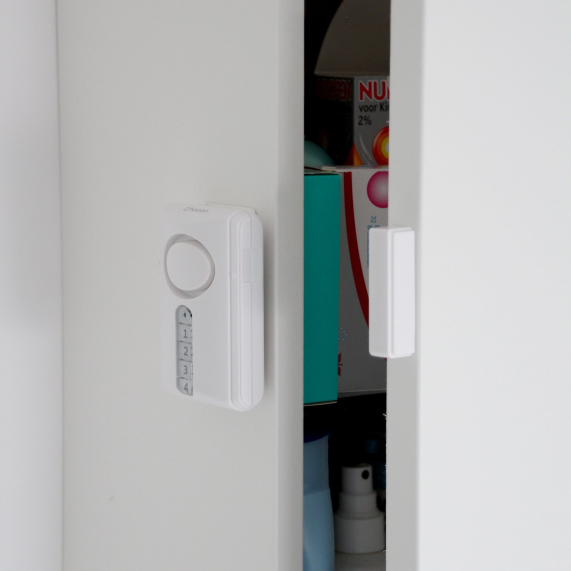 CHACON Alarme détecteur d'ouverture de porte et/ou de fenetre avec clé -  Zoma