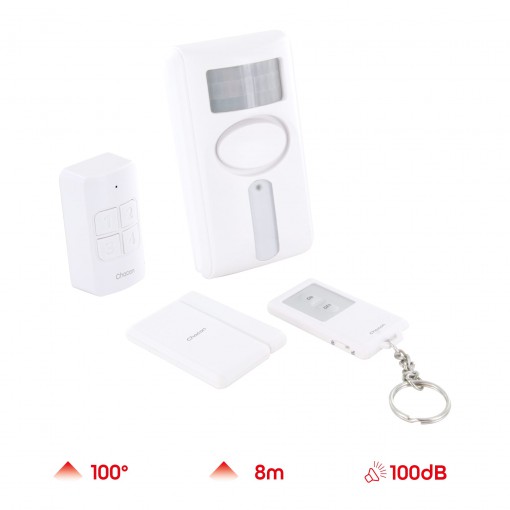 All-in-one wireless alarm