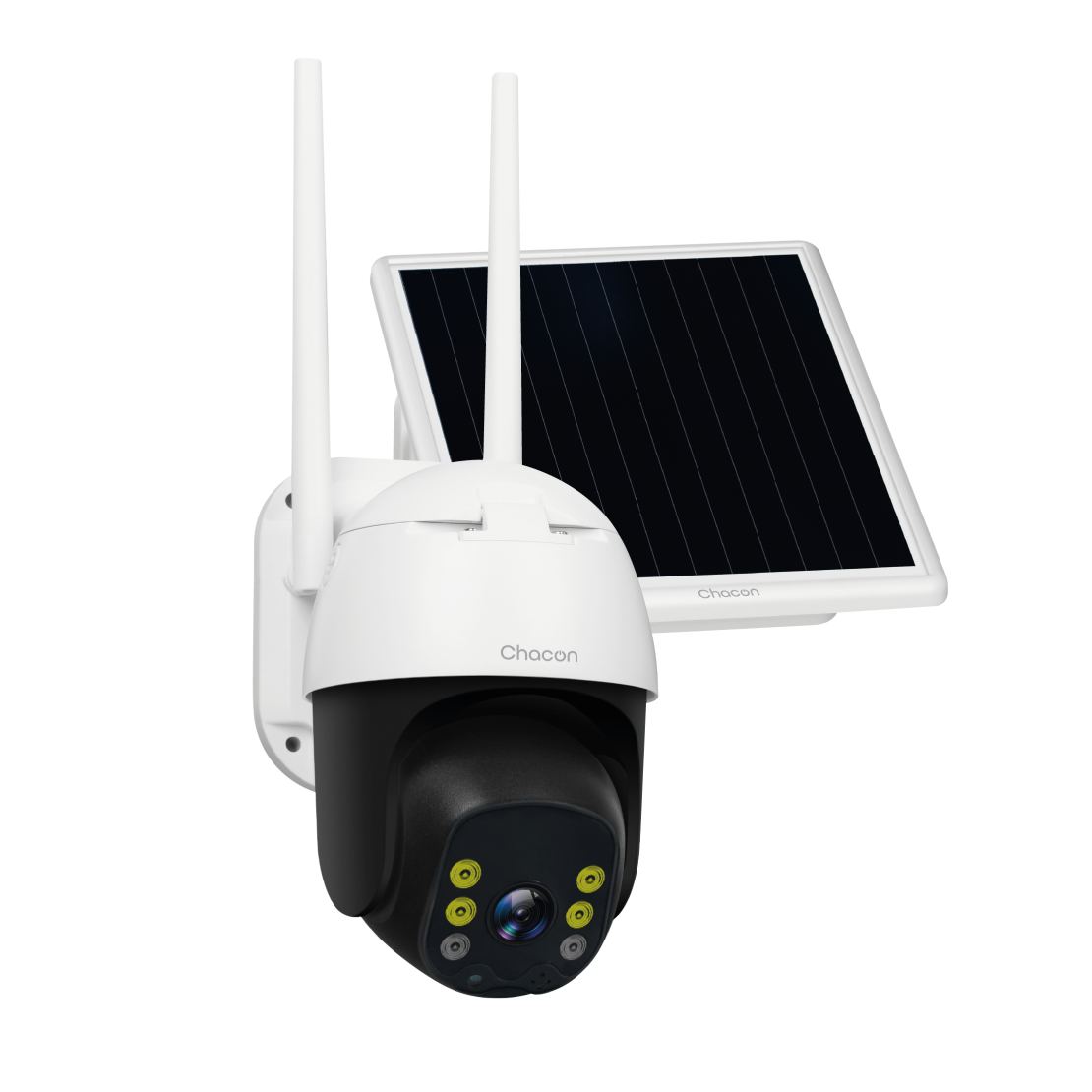 2K Camera Surveillance WiFi Exterieure sans Fil Solaire+Panneau Solaire,  360° Pan-Tilt, Caméra extérieure sans Fil WiFi avec V[72]
