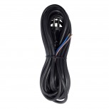 Cable HO5VVF - 5m - 2x1,0mm2 -Negro (SCH)