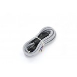 Cables textil con interruptorEHO3VVH2-FE 2 x 0,75mm2 2 m Gris