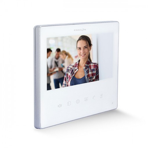 "Tela LCD 7"" adicional - branco"Ultra Slim para 34844 & 34863