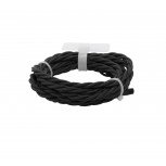 Twisted kabel - 3 m -zwart