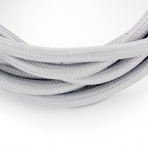Cables textil HO3VV-FE 2 x 0,75mm2 3 m Gris 