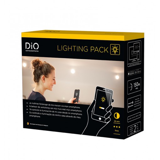 Pack voor smartverlichting (HomeBox + minimodules met statusbevestiging)
