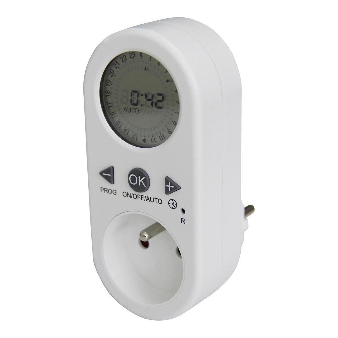 Digital timer with large LCD
