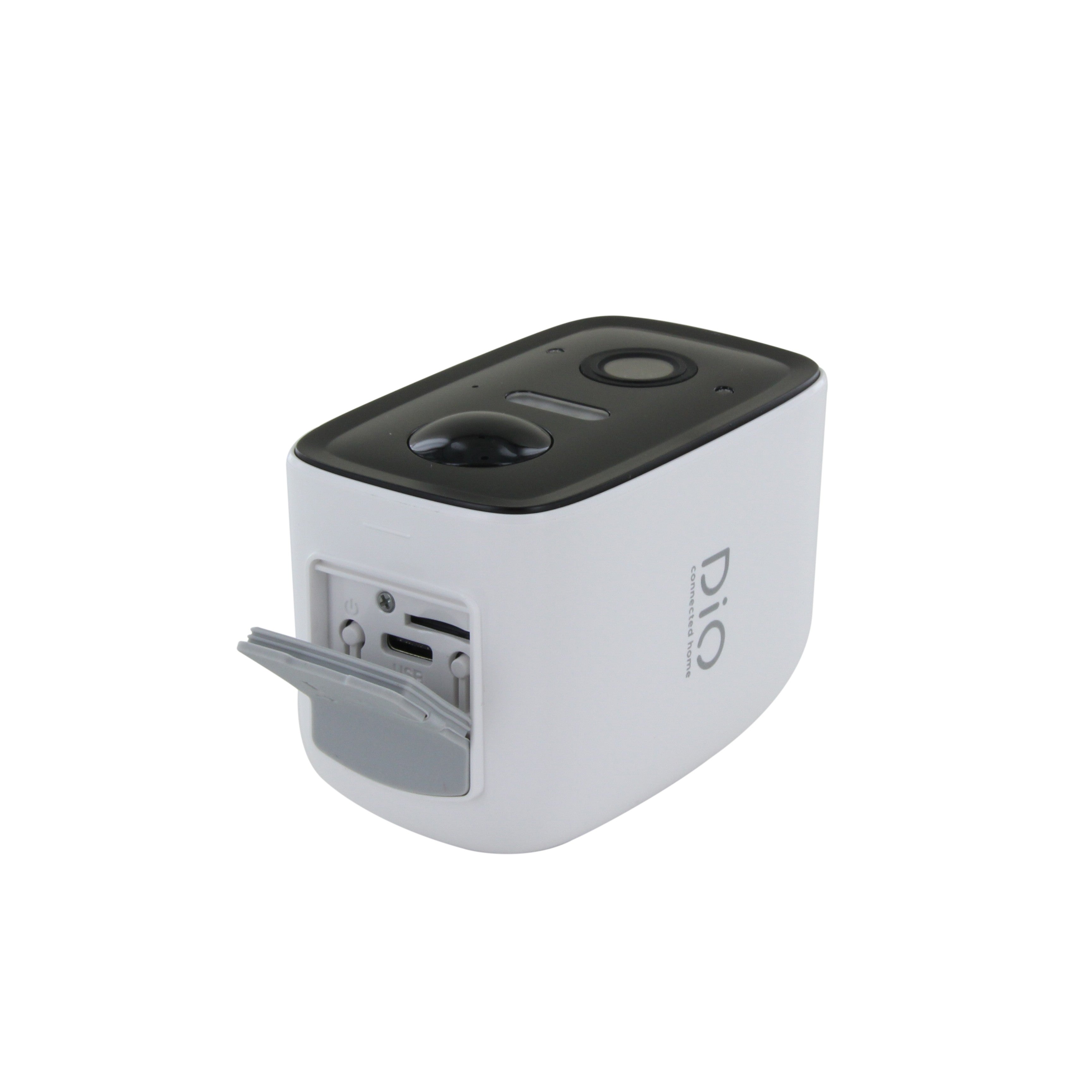 Chacon Telecamera Di Sorveglianza Esterna Wi-Fi Con Pannello Solare – IP65, Batteria Ricaricabile, Compatibile Con Alexa E Google Home